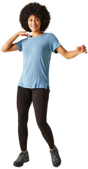 Regatta Dames ballyton t-shirt Blauw - 34