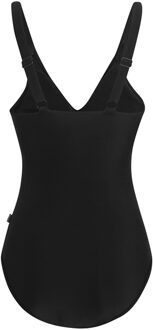 Regatta Dames Baylenne Effen Eénstuk Swimsuit (Zwart) - maat EU 48 / UK 20