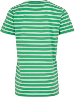 Regatta Dames bayletta gestreept t-shirt - maat EU 52 / UK 24 Groen