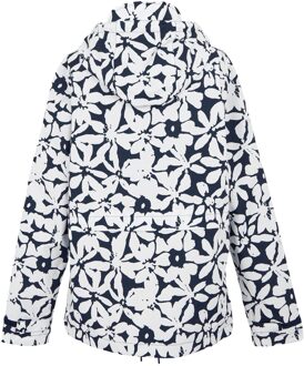 Regatta Dames bayletta ii floral waterdichte jas - maat Navy