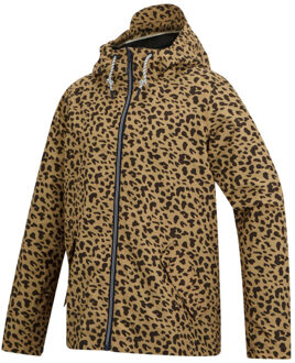 Regatta Dames bayletta waterdichte jas met luipaardprint - maat 52 Veelkleurig