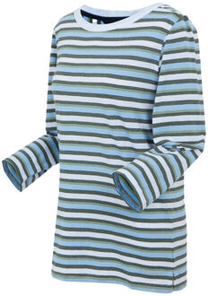 Regatta Dames baylette ii gestreept t-shirt - maat 34 Wit