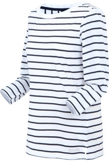 Regatta Dames baylette ii gestreept t-shirt Wit - 52