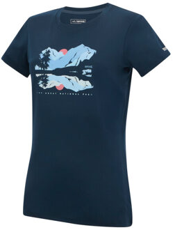 Regatta Dames bergwereld t-shirt Blauw - 44