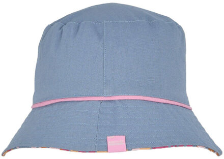 Regatta Dames bloemen omkeerbare emmer hoed Blauw - L / XL