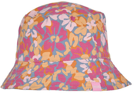 Regatta Dames bloemen omkeerbare emmer hoed Blauw - S / M