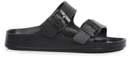 Regatta Dames brooklyn sandalen met dubbele bandjes - maat 40 Zwart