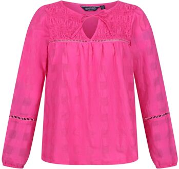 Regatta Dames calluna blouse met lange mouwen Roze - 34