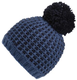 Regatta Dames dalary bobble muts Blauw