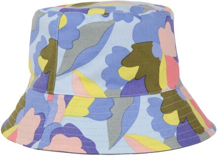 Regatta Dames/Dames Abstract Bloemige Omkeerbare Emmer Hoed (Groen milieu) - L/XL