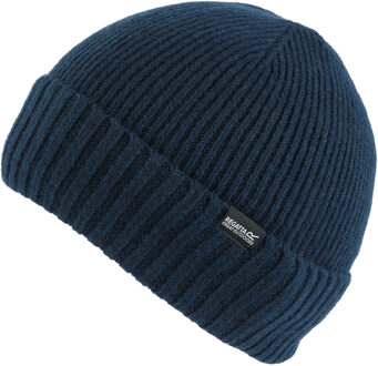 Regatta Dames/Dames Basic Geribde muts (Maanlicht Denim) Navy/blauw - One Size