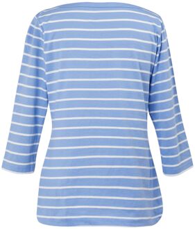Regatta Dames/Dames Bayletta 3/4 Mouw Top (Hortensia Blauw/Wit) Lichtblauw - EU 36 / UK 8