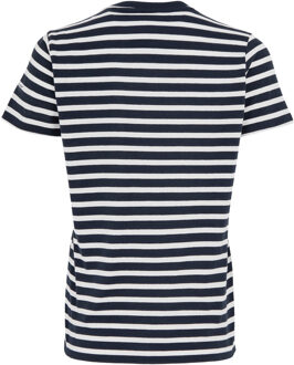 Regatta Dames/Dames Bayletta Gestreept T-shirt (Marine, Wit) Navy