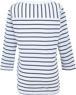 Regatta Dames/Dames Baylette II Gestreept T-shirt (Wit, Marine) - maat EU 54 /UK 26