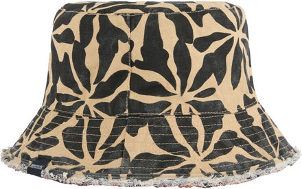 Regatta Dames/Dames Bloemen Omkeerbare Emmer Hoed (Mandarijn Tango) - maat Oranje