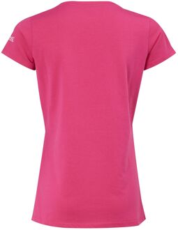Regatta Dames/Dames Breezed IV Plants T-shirt (Flamingo Roze) - EU 54 /UK 26