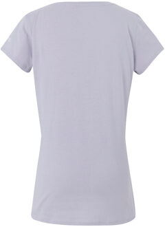 Regatta Dames/Dames Breezed V T-shirt met grafische print (Wisteria) - maat EU 40 / UK 12 Lichtgrijs