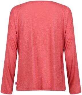 Regatta Dames/Dames Carlene T-shirt met lange mouwen (Mineraal Rood)