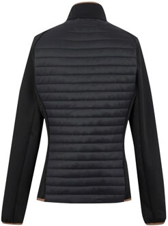 Regatta Dames/Dames Clumber Hybride Jas (Mokka/Zwart)