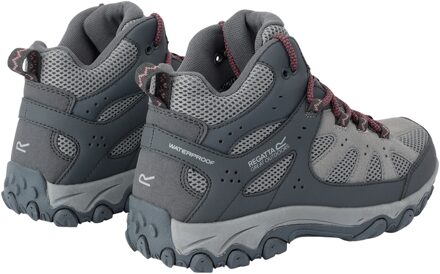 Regatta Dames/Dames Edgepoint IV Mid Cut Wandelschoenen (Donker staal/Dustroos) Donkergrijs - EU 38 / UK 5