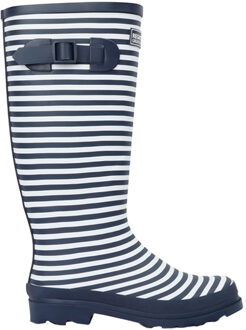 Regatta Dames/Dames Fairweather III Contrast Gestreepte Wellington Laarzen (Marine, Wit) - maat Navy