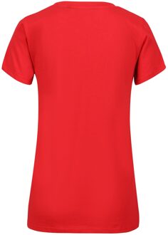 Regatta Dames/Dames Filandra VII Liefde T-shirt (Rood Miami) Donkerrood - EU 44 / UK 16
