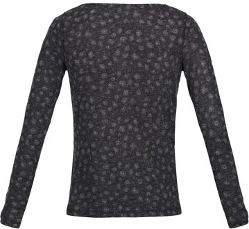 Regatta Dames/Dames Frayda Dierenprint Koehals Top (Zwart/Wormgrijs)