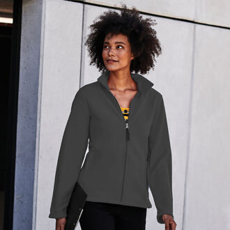 Regatta Dames/dames Full-Zip 210 Series Microfleece Jasje (Afdichting Grijs) - maat EU 44 / UK 16