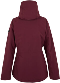 Regatta Dames/Dames Highton Stretch Gewatteerde Jas (Donker Pimento) Rood - EU 38 / UK 10