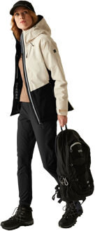 Regatta Dames/Dames Highton Stretch Gewatteerde Jas (Perfect bleek/zwart)