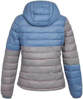 Regatta Dames/Dames Hillpack II Gewatteerd jack met capuchon (Heide/Koronetblauw) Chocoladebruin