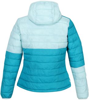 Regatta Dames/Dames Hillpack II Gewatteerd jack met capuchon (Tahoe blauw/verbleekt aqua) - EU 40 / UK 12
