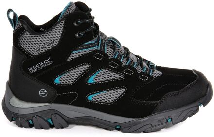 Regatta Dames/dames Holcombe IEP Mid Hiking Boots (Zwart/Diep Meer) - EU 42 / UK 8