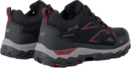 Regatta Dames/Dames Holcombe III Laag Loopschoenen (Zwart/Beaujolais) - EU 40.5 / UK 7