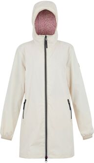 Regatta Dames/Dames Lioka Waterdichte Jas (Lichte vanille) Wit - EU 42 / UK 14