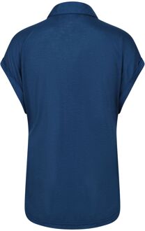 Regatta Dames/Dames Lupine T-shirt met kraagje (Blauw Opaal) - EU 40 / UK 12