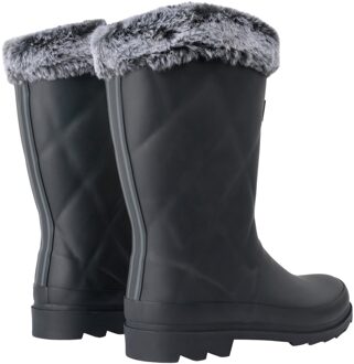 Regatta Dames/Dames Luxley Faux Fur Lined Mid Cut Wellington Boots (Zwart) - EU 36 / UK 3