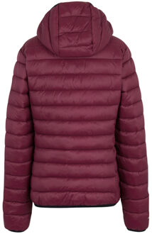 Regatta Dames/Dames Marizion Gewatteerd jack met capuchon (Donker Pimento) Rood