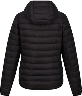 Regatta Dames/Dames Marizion Gewatteerd jack met capuchon (Zwart) - maat EU 44 / UK 16