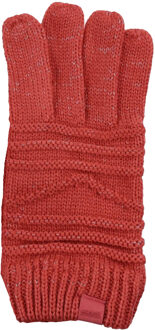 Regatta Dames/Dames Multimix IV Kabelgebreide Handschoenen (Mineraal Rood)