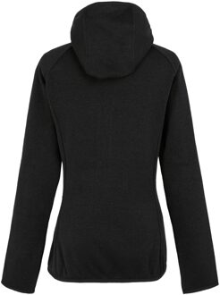Regatta Dames/Dames Newhill Marl Fleecejas met capuchon (Zwart) - EU 38 / UK 10