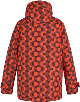 Regatta Dames/Dames Orla Kiely Bloemen Waterdichte Jas halflang (Rood)