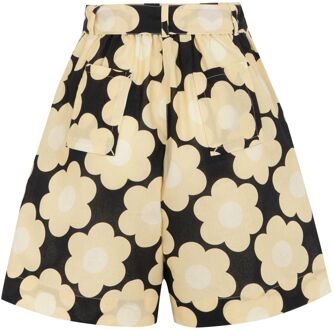 Regatta Dames/Dames Orla Kiely II Sixties Daisy Zomershort (Zwart)