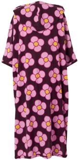 Regatta Dames/Dames Orla Kiely II Spinning Flower Handdoek met capuchon (Morello) Lila