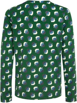 Regatta Dames/Dames Orla Kiely Leaf Print T-shirt met lange mouwen (Schaduw Elm Smaragd) - maat EU 36 / UK 8