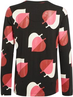 Regatta Dames/Dames Orla Kiely Leaf Print Winter T-Shirt (Schaduw Elm Roze) - EU 36 / UK 8