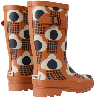 Regatta Dames/Dames Orla Kiely Regen Cloud Mid Calf Wellington Laarzen (Tan) - maat Bruin