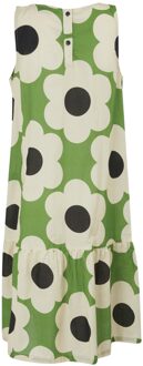 Regatta Dames/Dames Orla Kiely Sixties Daisy Mouwloze Zomerjurk (Groen)