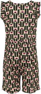 Regatta Dames/Dames Orla Kiely Tall Bloemen Playsuit (Zwart) - EU 42 / UK 14