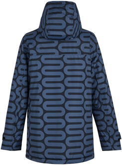 Regatta Dames/Dames Orla Kiely Wiggle Waterdichte Jas halflang (Donkere Olijf) - maat